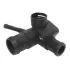 Thermostat housing element. Элемент системы охлаждения VAG 028121132A (фото 1)