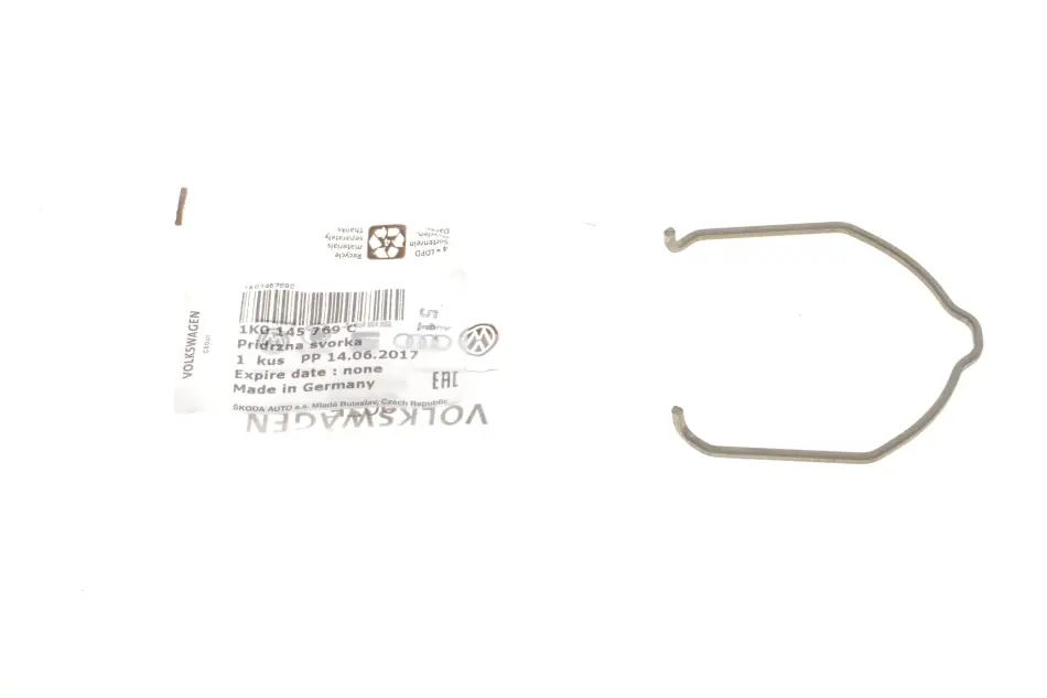 Фіксатор патрубка інтеркулера VW Caddy III/Golf V 1.9 TDI/2.0 TDI 04-11 VAG 1K0145769C (фото 1)