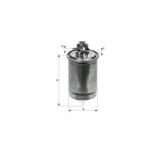 Fuel filter, In-line. Фильтр топливный, проточный VAG 2D0127399