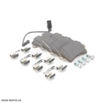 Колодки гальмівні задн (компл) AUDIVW  VAG 4G0698451K