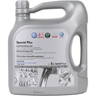 Масло моторное, Special Plus Motor Oil, SAE 5W-40, 5L VAG G052167M4