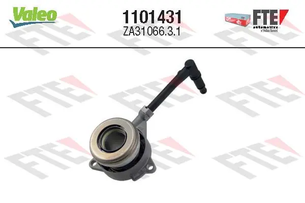 Підшипник зчеплення гідравлічний AUDI A1, A3, Q3, TT FORD GALAXY I, GALAXY MK I SEAT ALHAMBRA, ALTEA, ALTEA XL, CORDOBA, IBIZA III, IBIZA IV, IBIZA IV SC, IBIZA IV ST 1.4-3.2 03.95-08.24 VALEO 1101431 (фото 1)