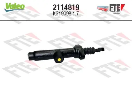 Головний циліндр зчеплення VALEO 2114819