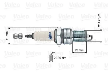 Свеча зажигания VALEO 246891