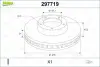 Тормозной диск VALEO 297719 (фото 1)