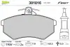 Комплект тормозных колодок, дисковый тормоз VALEO 301016 (фото 1)
