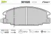 Комплект тормозных колодок, дисковый тормоз VALEO 301020 (фото 1)
