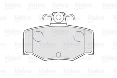 Гальмівні колодки дискові NISSAN Almera(N16,V10)/Primera(P10,P11) 1,5-2,2 "R "90-06 VALEO 301057