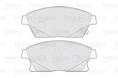 Гальмівні колодки дискові CHEVROLET/OPEL Cruze/Orlando/Volt/Ampera/AstraJ/Zafira "1,3-2,0 "F "09>> VALEO 301070