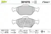 Гальмівні колодки дискові DAIHATSU/TOYOTA Charade/Yaris "1,0-1,5 "F "05>> VALEO 301076 (фото 1)