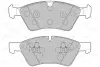 Гальмівні колодки дискові MERCEDES GL-Class/M-Glass/R-Class "3,0-5,0 "F "05>> VALEO 301107 (фото 1)