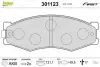 Комплект тормозных колодок, дисковый тормоз VALEO 301123 (фото 1)