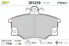 Комплект тормозных колодок, дисковый тормоз VALEO 301219 (фото 1)
