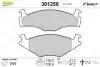 Гальмівні колодки First SEAT/VW Ibiza/Polo "F "81-02 VALEO 301258 (фото 1)