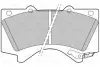 Гальмівні колодки дискові TOYOTA LandCruiser/Prado "2,8-4,7 "F "08>> VALEO 301339 (фото 2)