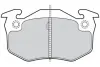 Комплект тормозных колодок, дисковый тормоз VALEO 301396 (фото 2)