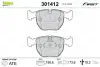 Гальмівні колодки дискові BMW 5/7/X3/X5 "2,0-5,0 "F "94-11 VALEO 301412 (фото 1)