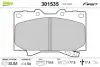 Гальмівні колодки First LEXUS/TOYOTA LX470/Land Cruiser "F "90>> VALEO 301535 (фото 1)