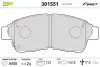 Гальмівні колодки дискові TOYOTA Camry/CarinaE/Corolla/Picnic/Rav4 "1,3-2,2 "F "91-01 VALEO 301551 (фото 1)