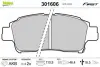 Гальмівні колодки дискові TOYOTA Yaris "1,0-1,4 "F "99-05 VALEO 301606 (фото 1)