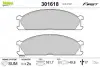 Комплект тормозных колодок, дисковый тормоз VALEO 301618 (фото 1)