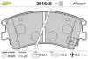 Гальмівні колодки First MAZDA 6 "F "02-08 VALEO 301648 (фото 1)