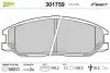 Гальмівні колодки First HYUNDAI/SSANGYONG H-1/Rexton "F "97>> VALEO 301759 (фото 1)