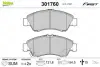 Гальмівні колодки дискові HONDA Civic/Jazz/Logo "1,2-1,6 "F "91-08 VALEO 301760 (фото 1)