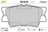 Гальмівні колодки дискові TOYOTA Camry/Rav4 "2,0-3,5 "R "06>> VALEO 301819 (фото 1)