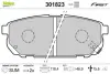 Гальмівні колодки дискові KIA Sorento "2,4-3,5 "R "02>> VALEO 301823 (фото 1)