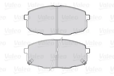 Гальмівні колодки First HYUNDAI/KIA I30/Ceed "F "06-19 VALEO 301842
