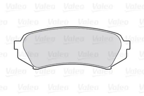 Гальмівні колодки дискові LEXUS/TOYOTA LX470/LandCruiser100 "4,2-4,7 "R "98-08 VALEO 301865