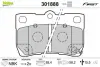 Гальмівні колодки дискові LEXUS GS/IS "2,2-4,3 "R "05-13 VALEO 301888 (фото 1)