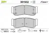 Гальмівні колодки дискові HYUNDAI H-1/SantaFe "2,2-2,7 "R "03-09 VALEO 301932 (фото 1)