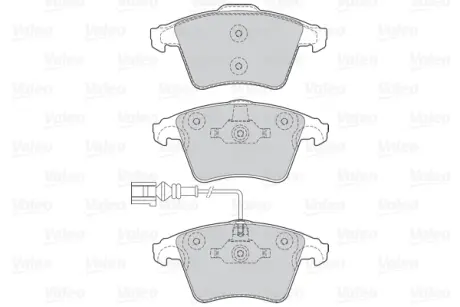 Гальмівні колодки дискові VW Multivan/Transporter "1,9-3,2 "F "03>> VALEO 302041