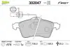 Гальмівні колодки дискові VW Transporter "2,5-2,8 "F "90-03 VALEO 302047 (фото 1)