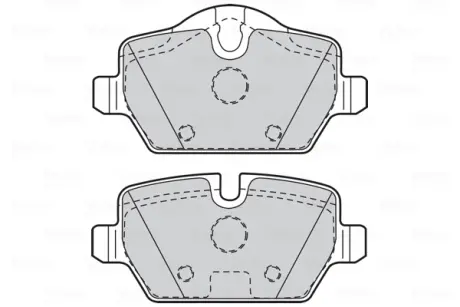 Гальмівні колодки First BMW 1/3 "R "04-13 VALEO 302051