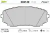 Гальмівні колодки дискові MAZDA CX-7/CX-9 "2,2-3,7 "F "07>> VALEO 302149 (фото 1)