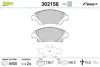 Гальмівні колодки дискові HONDA CR-Z/Jazz/Insight "1,2-1,5 "F "08>> VALEO 302158 (фото 1)