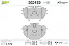 Гальмівні колодки дискові BMW 5/7/i8/X3/X4/Z4 "1,5-3,0 "R "08>> VALEO 302159 (фото 1)