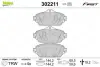 Гальмівні колодки дискові MERCEDES C-Class/E-Class "1,6-2,2 "F "13>> VALEO 302211 (фото 1)