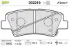 Гальмівні колодки дискові HYUNDAI/KIA/SSANGYONG i20/i30/i40/ix35/Tucson/Ceed "1,0-2,0 "R "10>> VALEO 302219 (фото 1)
