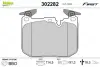 Гальмівні колодки дискові BMW 1/2/3/4 "F "11>> VALEO 302282 (фото 1)