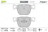 Гальмівні колодки дискові BMW 5/7 "R "08-17 VALEO 302290 (фото 1)