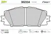 Гальмівні колодки First TOYOTA/Lexus/Prius "F"09>> VALEO 302334 (фото 1)