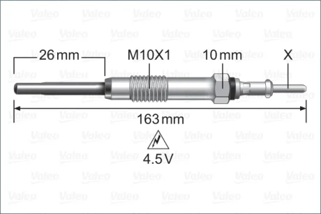 Автозапчасть VALEO 345235