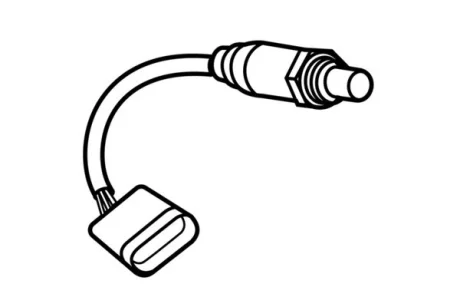 Лямбда-зонд (кількість дротів 4, 500мм) AUDI A3 SKODA OCTAVIA I VW GOLF IV 1.6 09.96-12.07 VALEO 368447