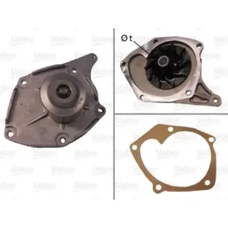 RENAULT Помпа води CLIO 1.5dci 00- VALEO 506863