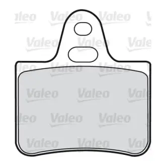 Комплект тормозных колодок, дисковый тормоз VALEO 540029