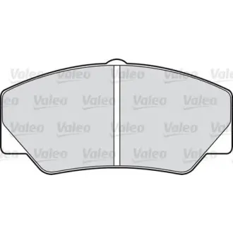 Комплект тормозных колодок, дисковый тормоз VALEO 540407